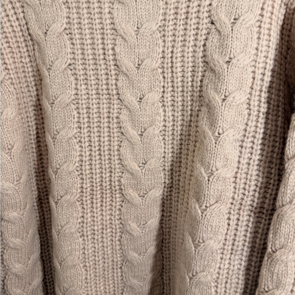 Jenni Kayne NWT Cable Cocoon Cardigan Pink Blush Size XS - Picture 6 of 15